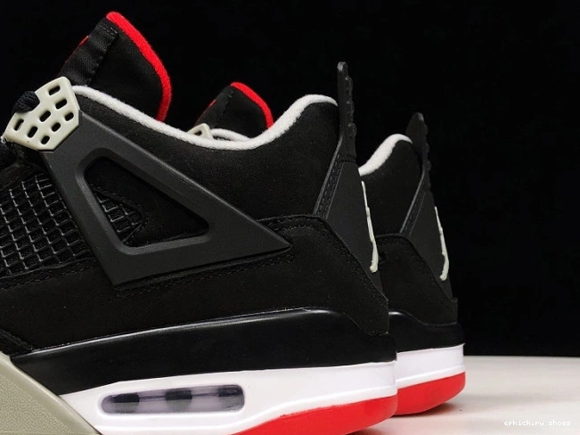 Cheap JORDAN CEMENT RETRO 4 BLACK 308497-060 0702